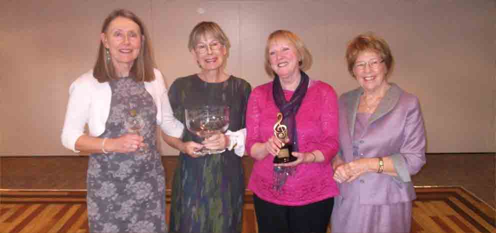 Lost Chord names Sarah its Volunteer of the Year 2015