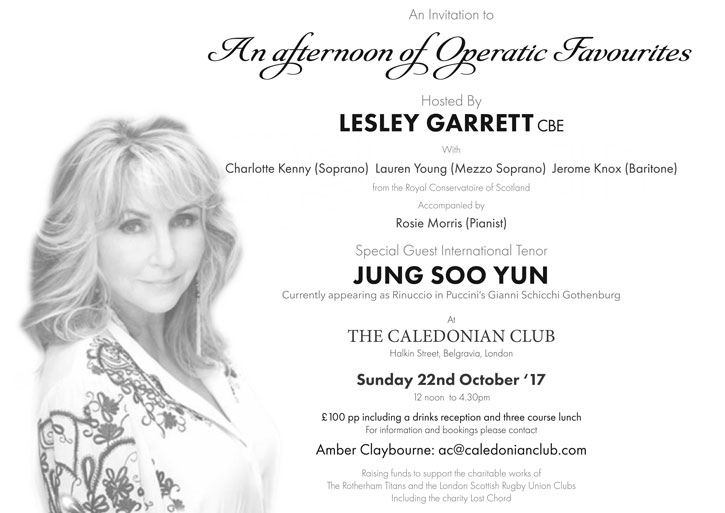 Opera Afternoon with Lesley Garrett