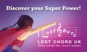 Lost Chord UK Superhero Fundraising Campaign