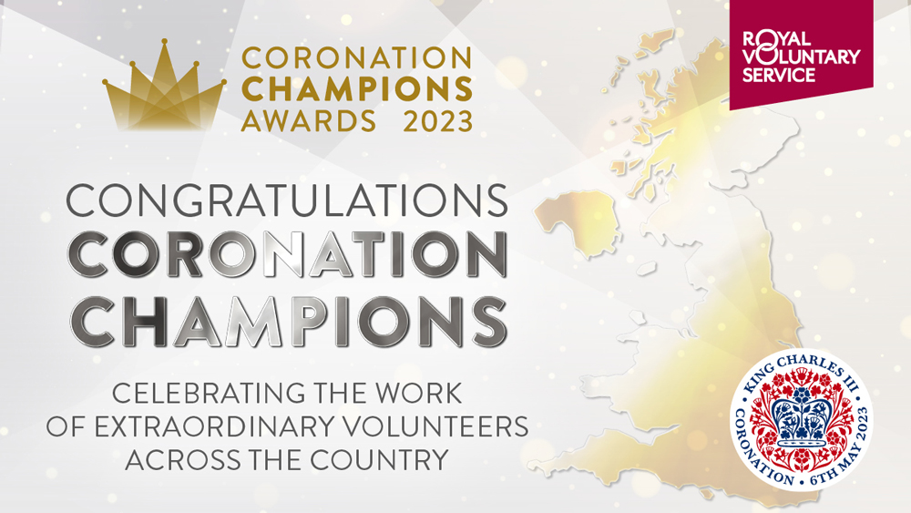 Lost Chord UK's volunteer crowned as an official Coronation Champion!