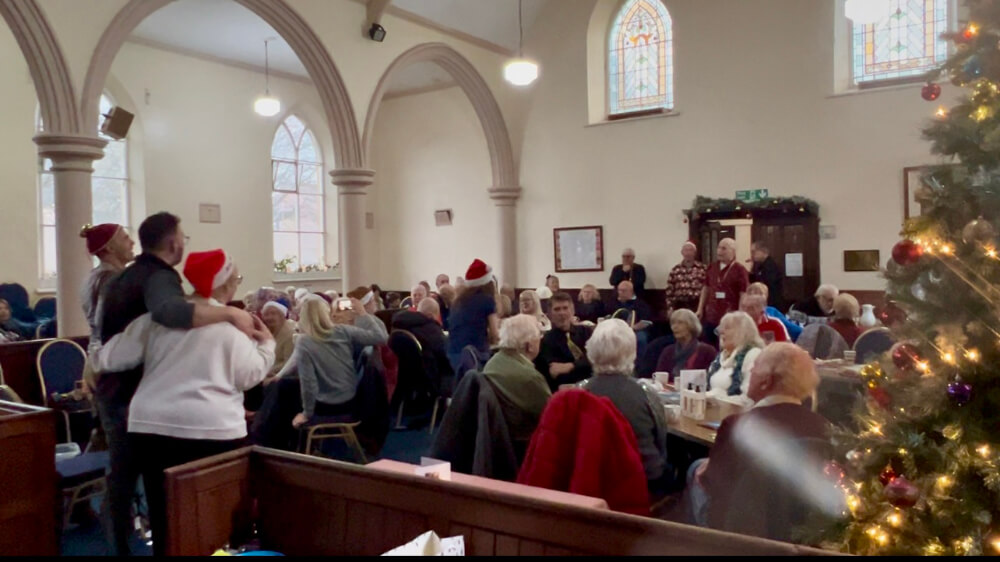 Music Brings Christmas Joy to Wales Kiveton Despite Storm Challenges